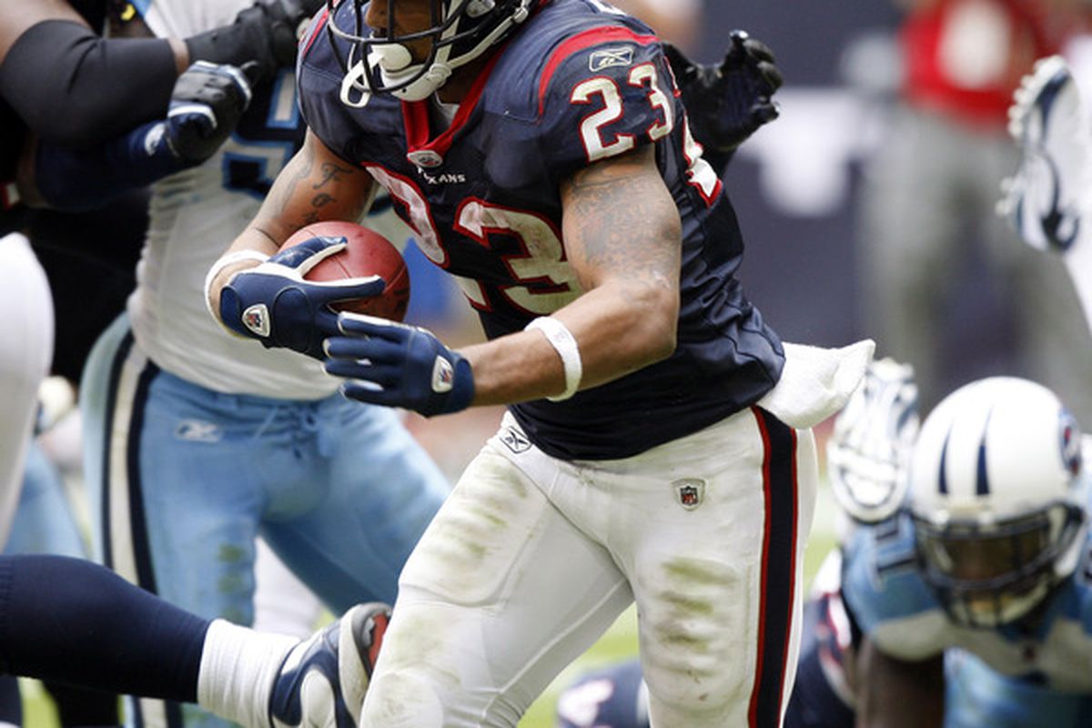 I can't make this any simpler: Arian Foster is the key to success, Gary.
