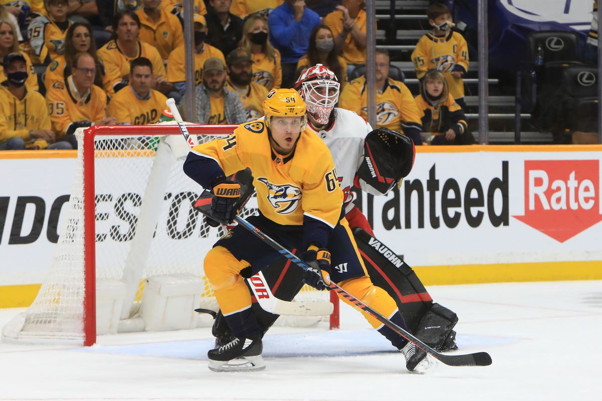 NHL: MAY 27 Stanley Cup Playoffs First Round - Hurricanes at Predators