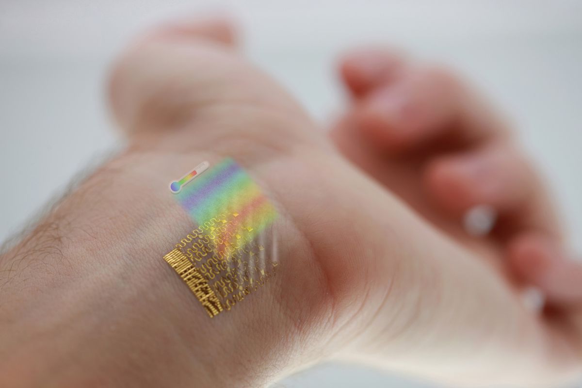wearable thermometer
