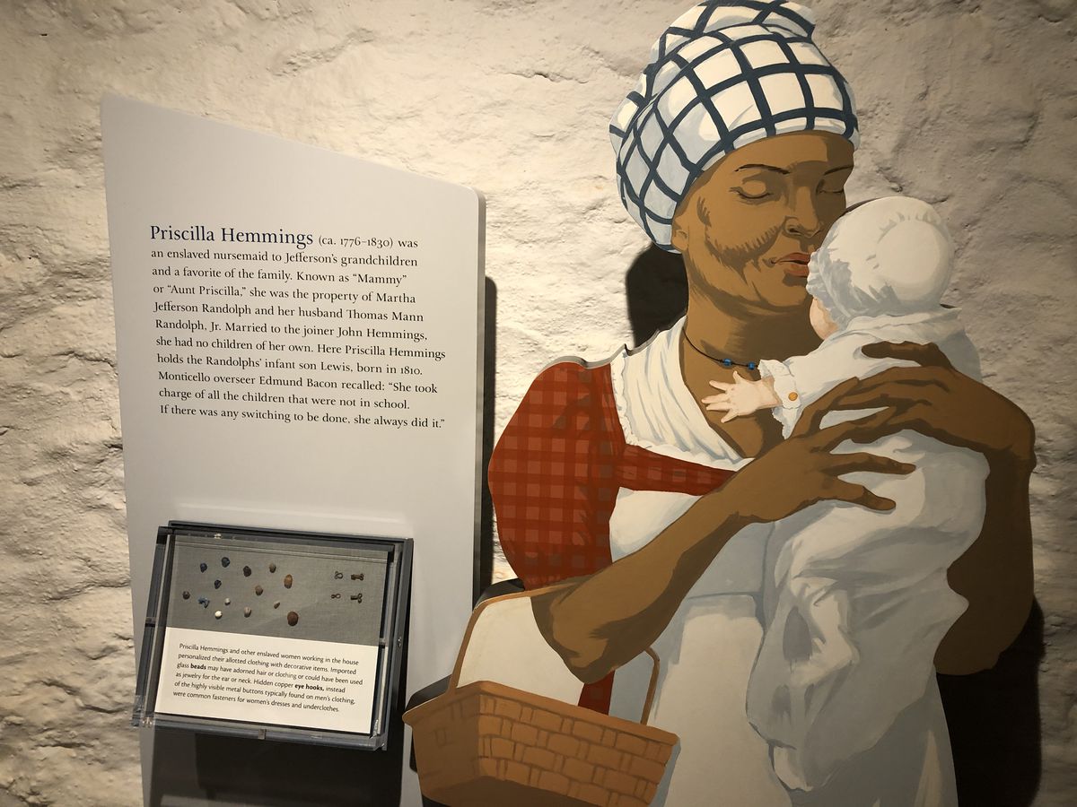 The story of Sally Hemings and her family, who were owned by Thomas Jefferson, has taken on a more prominent position at his home of Monticello.