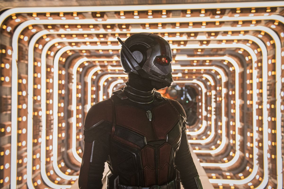Ant-Man/Scott Lang (Paul Rudd) in Ant-Man and the wasp