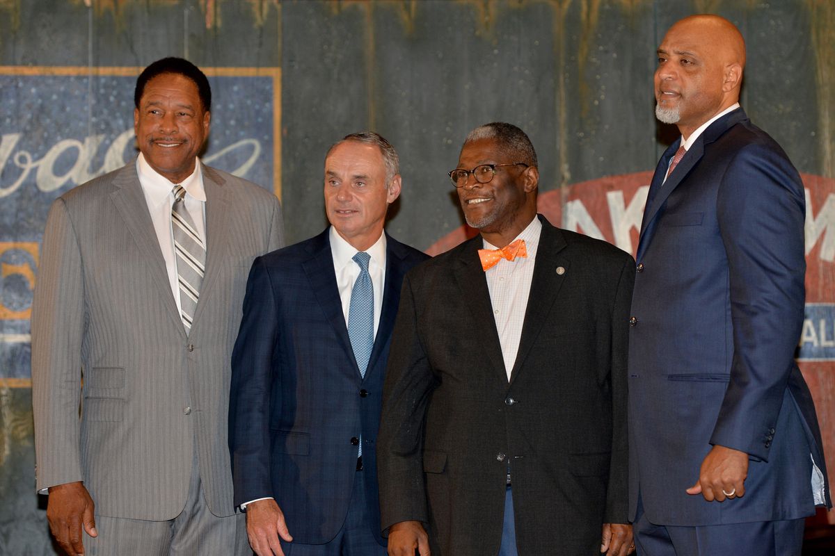 MLB: Negro Leagues Baseball Museum-Press Conference