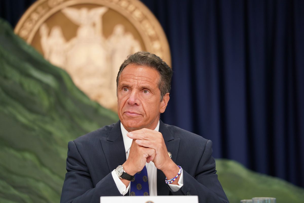 Former governor Andrew Cuomo gave an update on the coronavirus outbreak in July 2020.