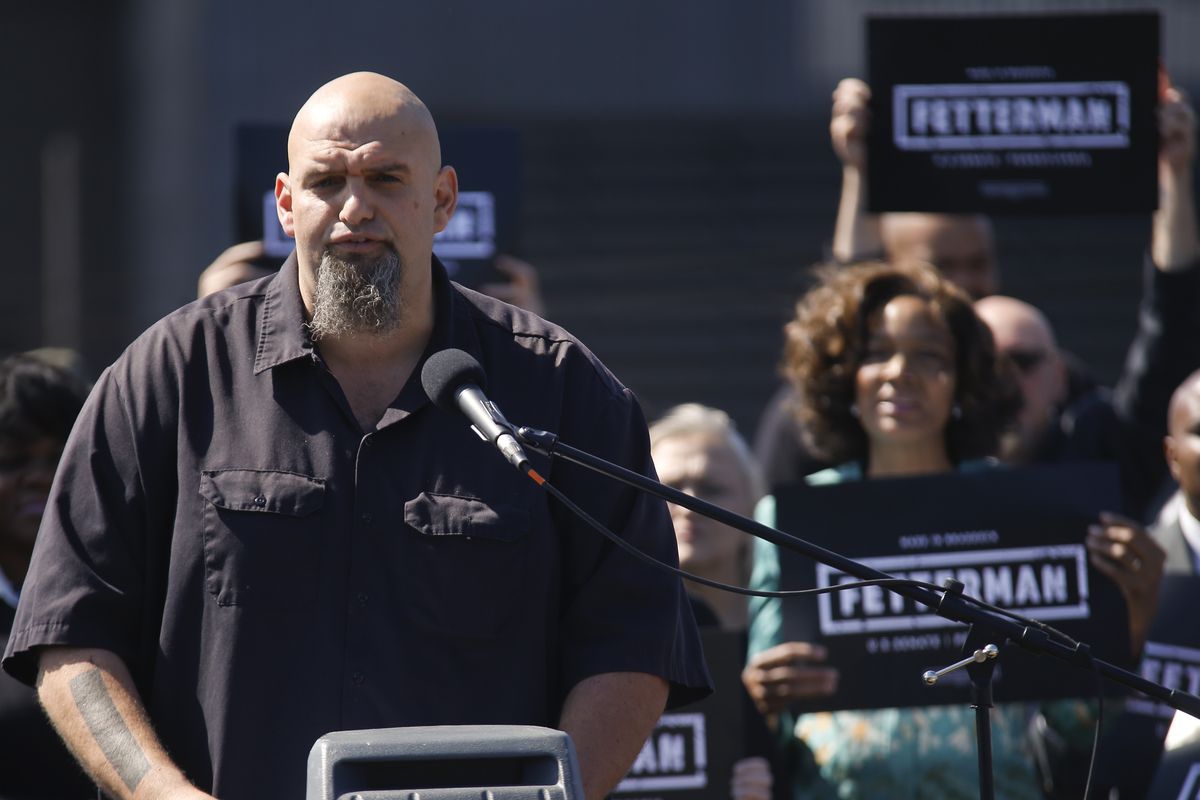 John Fetterman is now the Democratic nominee for Pennsylvania lieutenant governor.