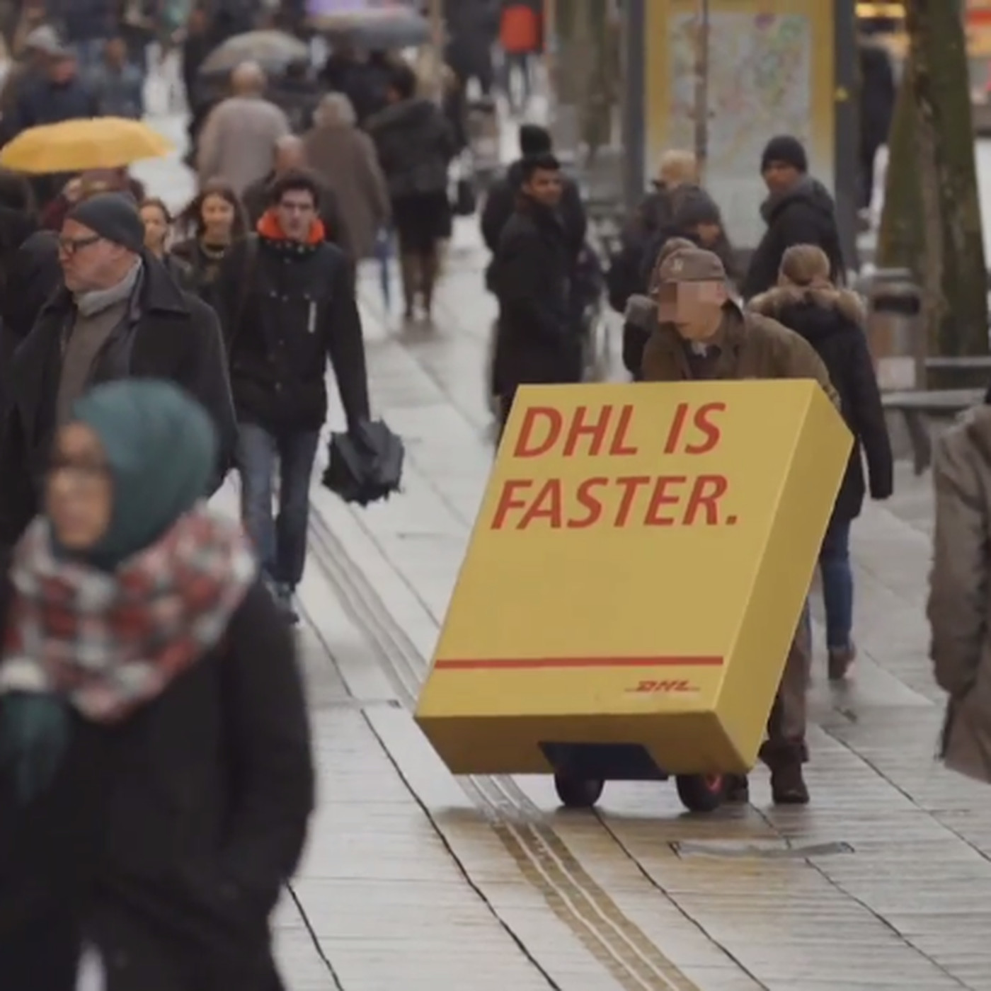 Agency tricks DHL's rivals into delivering color-changing ads in disguise -  The Verge