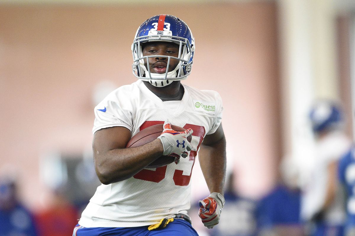 Running back Kenneth Harper is a player cut by the Giants who has practice squad eligibility