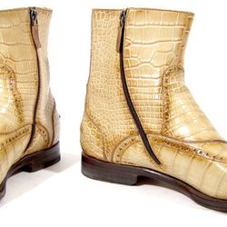 Men's Gucci croc boots