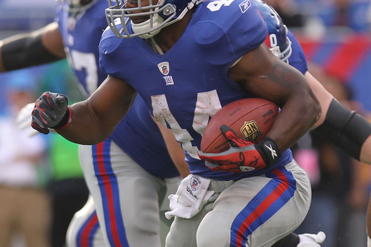 <strong>Ahmad Bradshaw</strong>.  (Photo by Nick Laham/Getty Images)