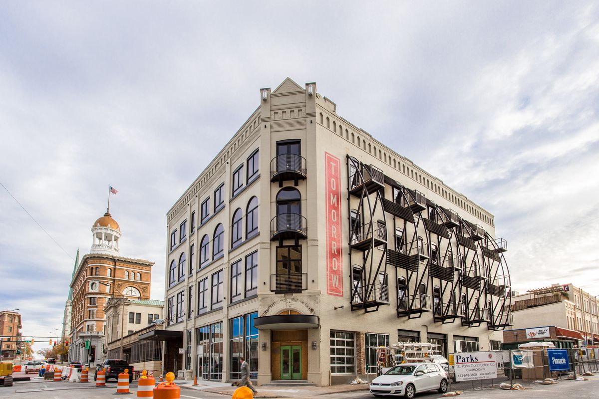 The Tomorrow Building in Downtown Chattanooga, Tennessee