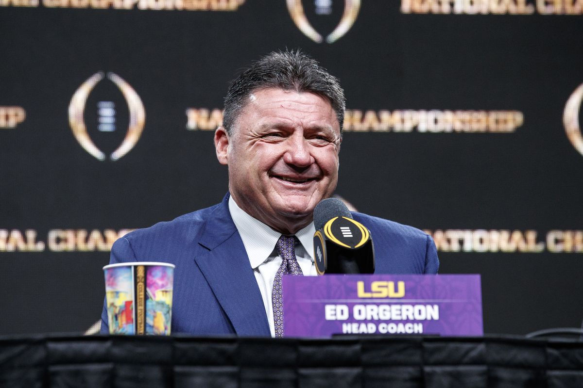 College Football Playoff National Championship - Winning Press Conference Conference