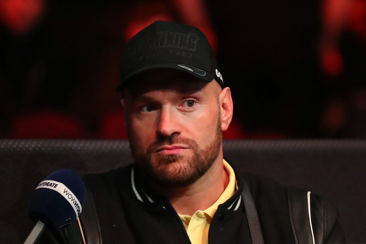Tyson Fury went on social media to tell Oleksandr Usyk to come get his money and a beating.