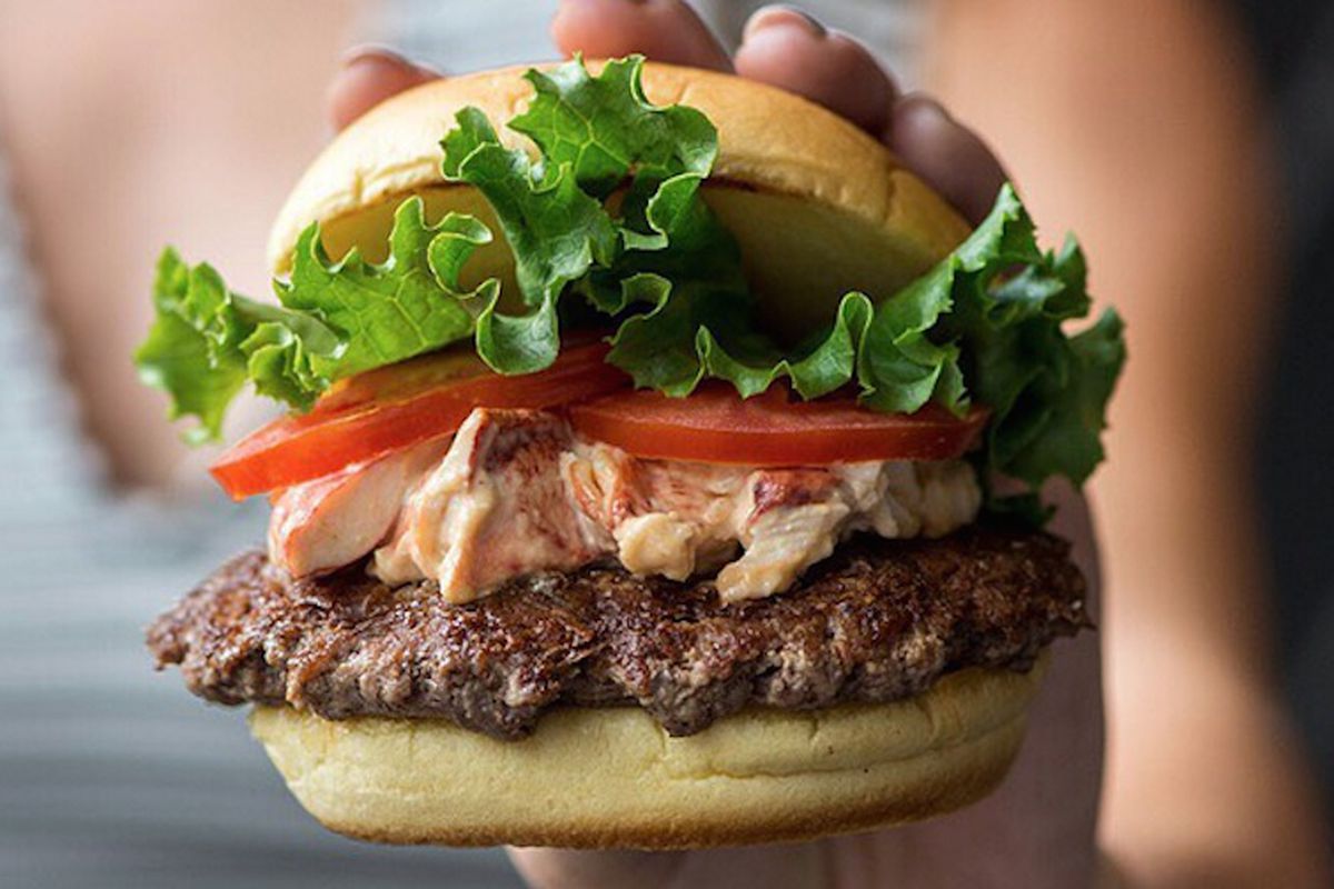 Shake Shack's surf and turf, last summer's special burger.
