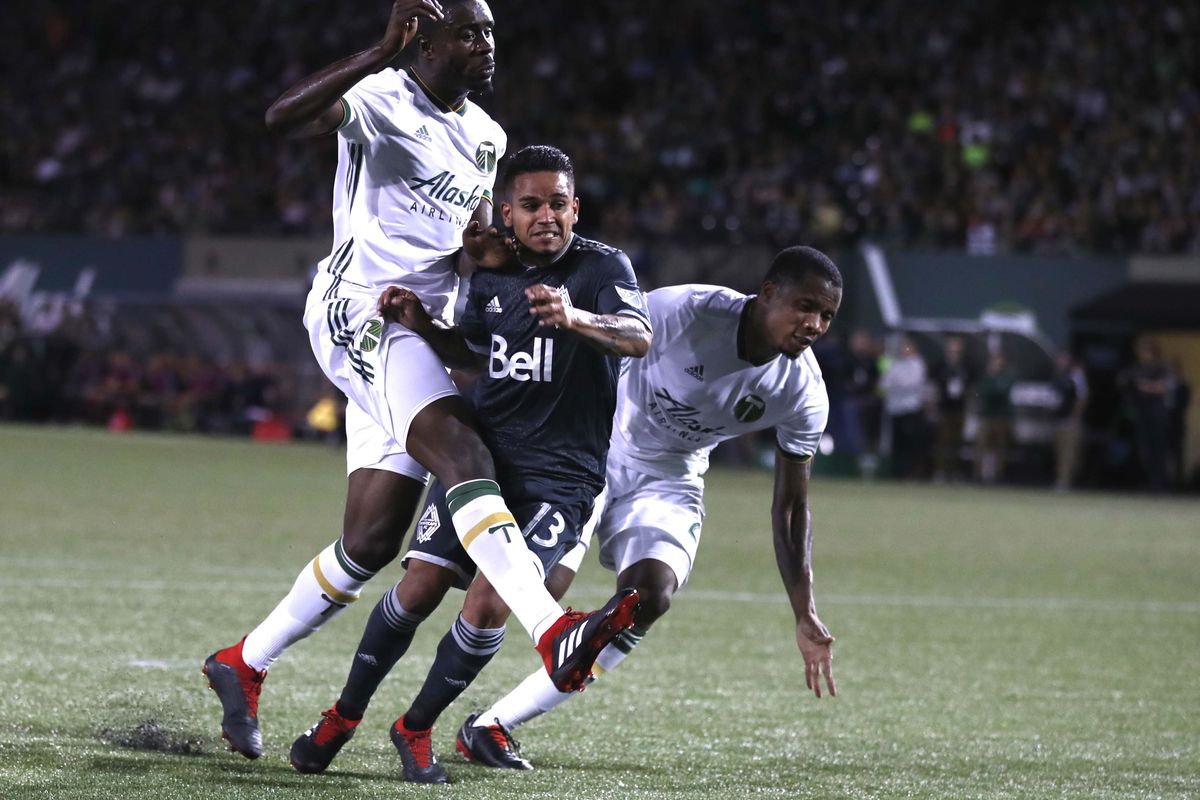 MLS: Vancouver Whitecaps at Portland Timbers