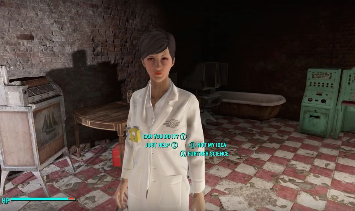 Help Curie Fallout 4