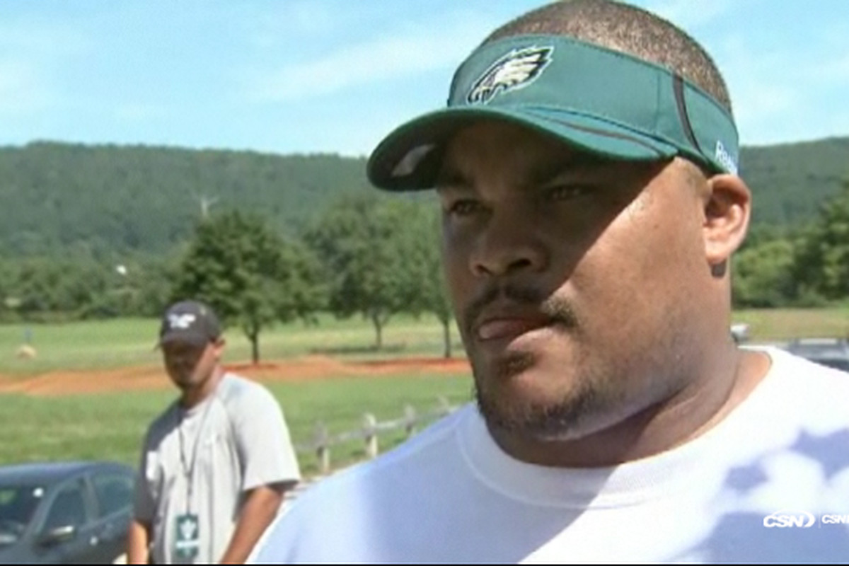 Duce Staley is a coaching intern for the Eagles this year.