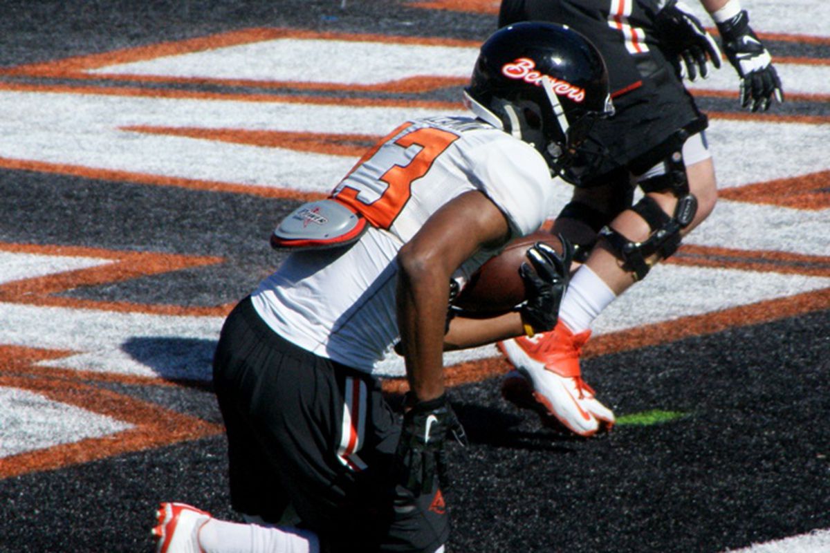 Oregon St. worked in Reser Stadium Saturday. One thing that was reinforced was the Beaver Nation should expect to see a lot of balls thrown in the direction of WR Jordan Villamin. A LOT of balls.