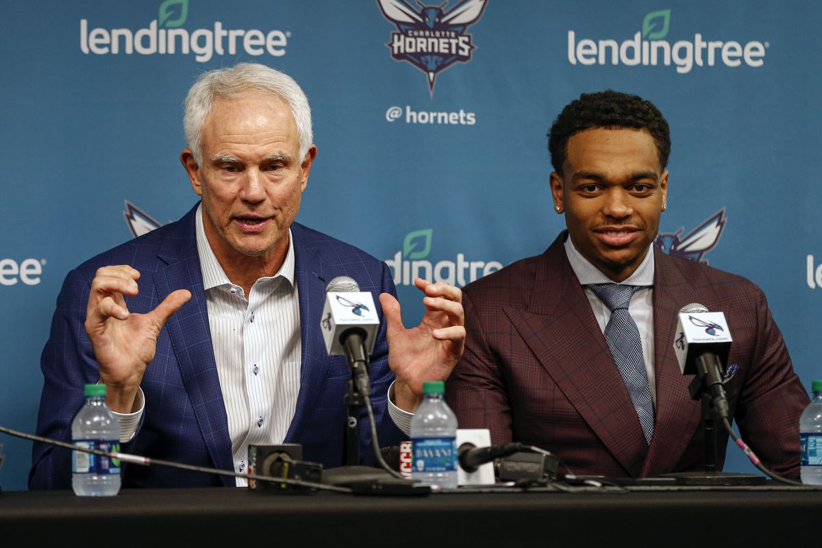 NBA: Charlotte Hornets-Press Conference