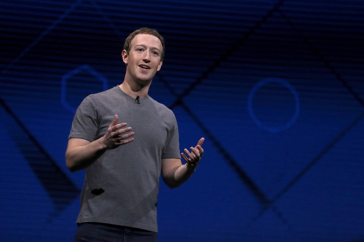 Mark Zuckerberg Delivers Keynote Address At Facebook F8 Conference