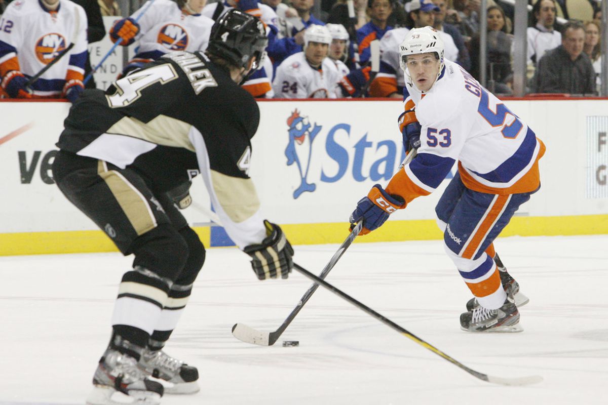 The Islanders open 2012-13 -- CBA permitting -- in Pittsburgh Oct. 12.