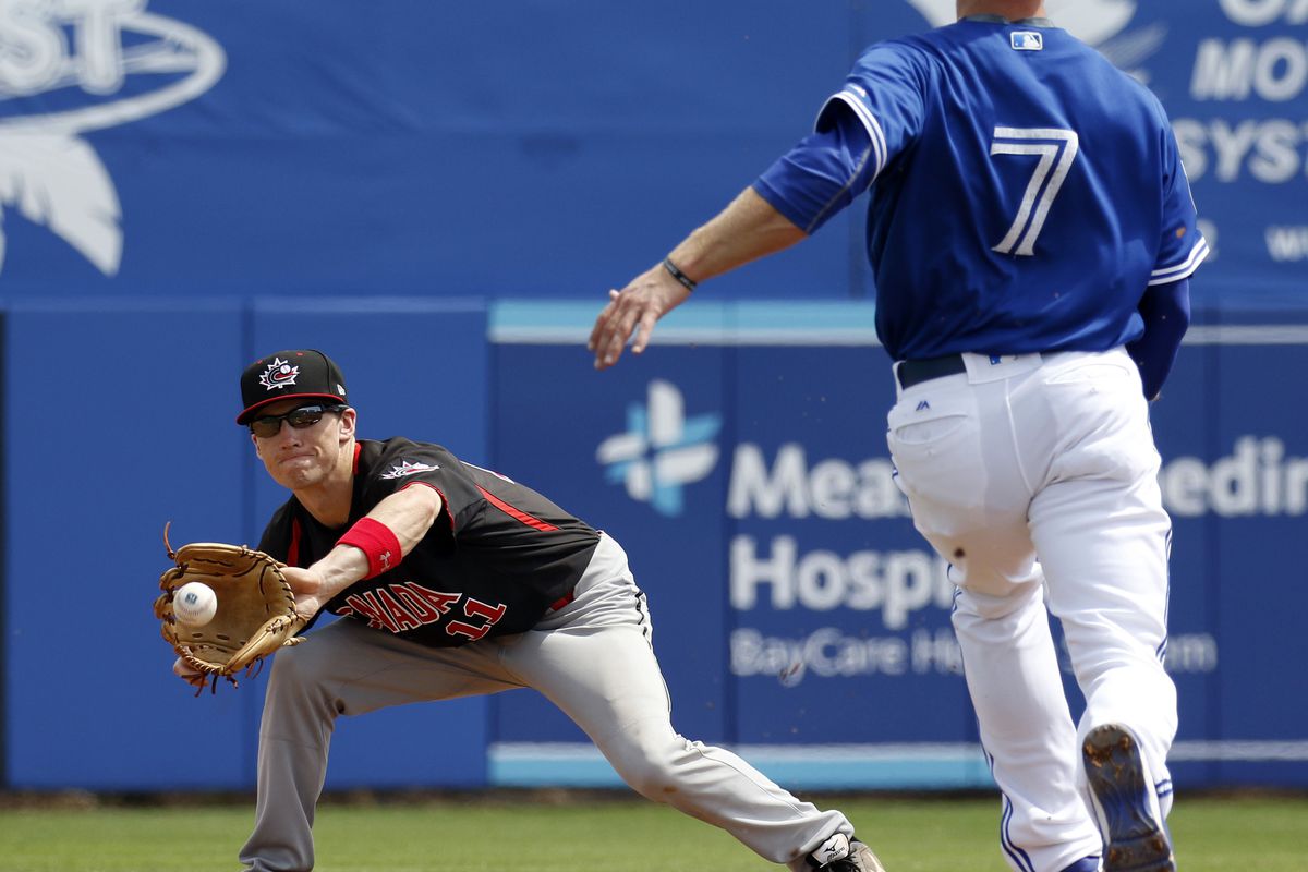 MLB: Spring Training-Canadian Jr Nationals at Toronto Blue Jays