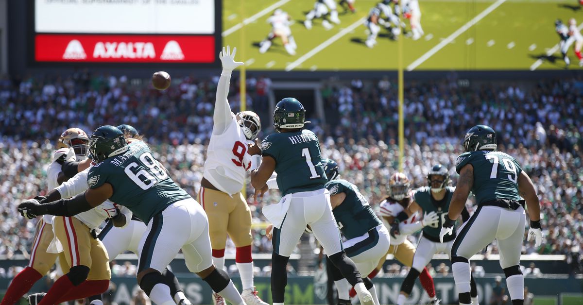 49ers open up as 2.5-point underdogs against the Eagles for the NFC Championship
