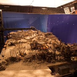 Behind the scenes still images of the Halo 3: Believe diorama