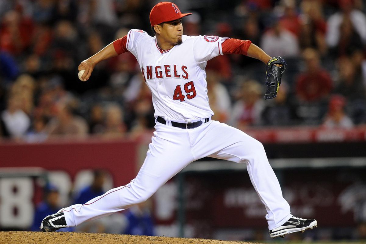 Ernesto Frieri may get a chance to close some games for the Halos.