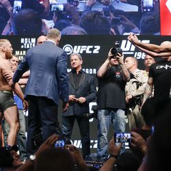 UFC 196 weigh-in photos