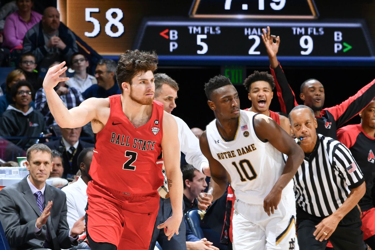 NCAA Basketball: Ball State at Notre Dame