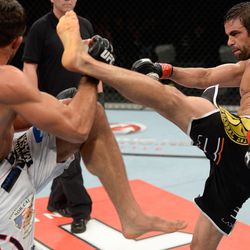 David Mitchell fought Yan Cabral in Sao Paulo, Brazil on October 9, 2013.