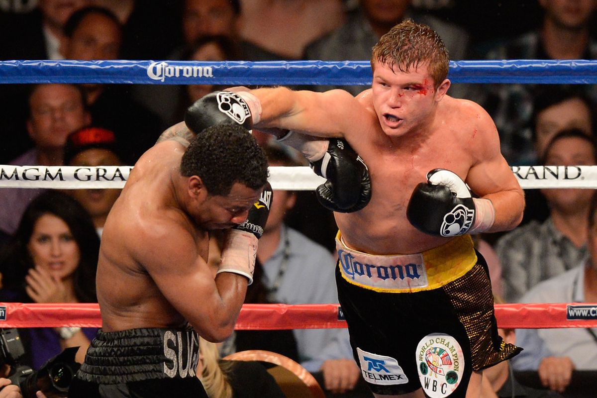 Canelo Alvarez's next opponent will be named this week. (Photo by Ethan Miller/Getty Images)