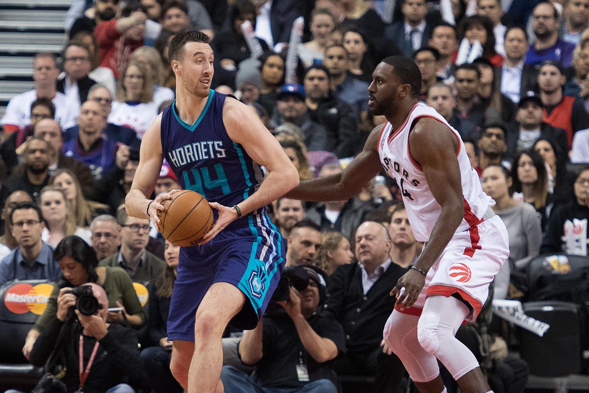 NBA: Charlotte Hornets at Toronto Raptors