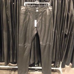 Leather pants, $99 (originally $695)