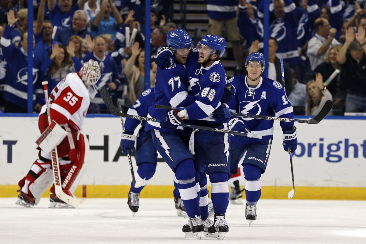 Detroit Red Wings v Tampa Bay Lightning - Game Two