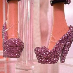 Our Barbies never had shoes like this.