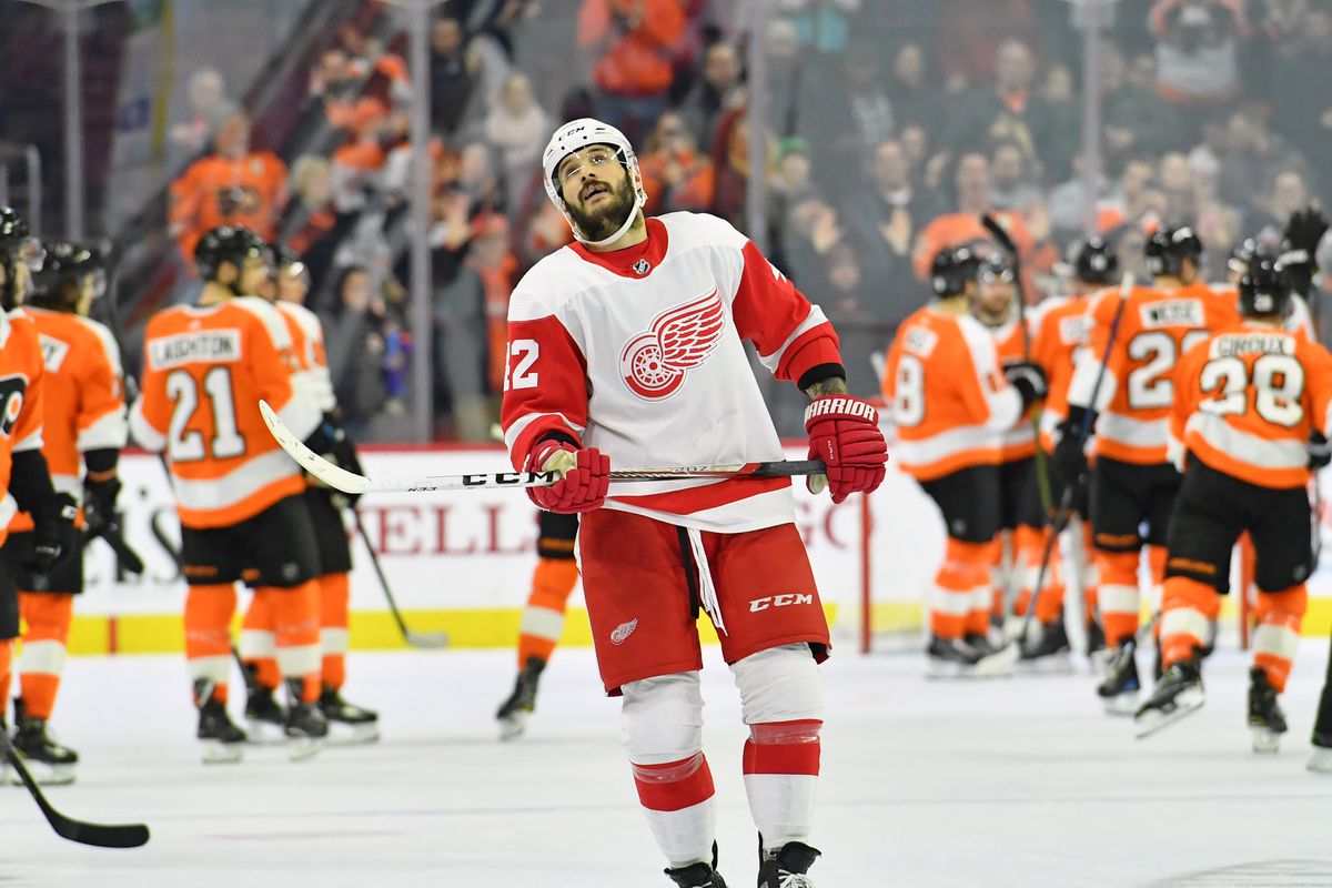 NHL: Detroit Red Wings at Philadelphia Flyers