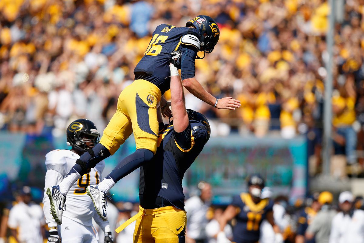 Jared Goff and the Cal 1st team had an easy day on Saturday against Grambling State.