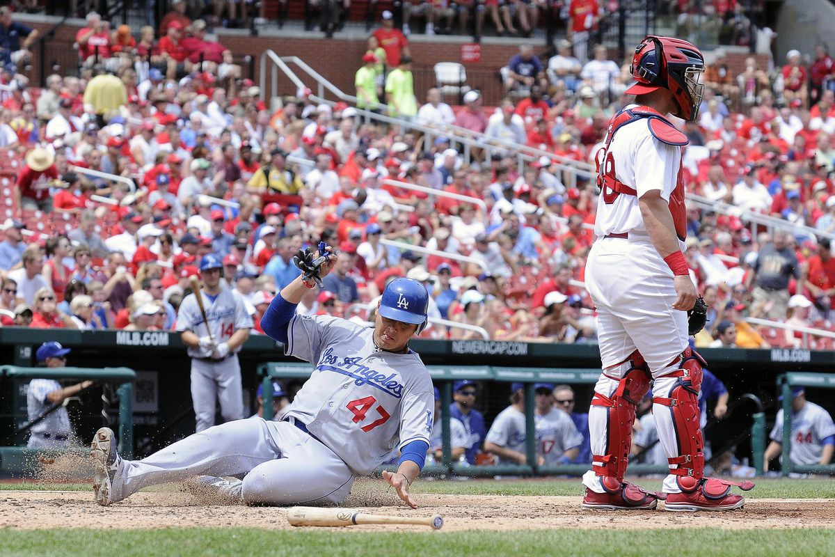 The Dodgers had their share of runs and opportunities on Thursday, but the Cardinals just had more.