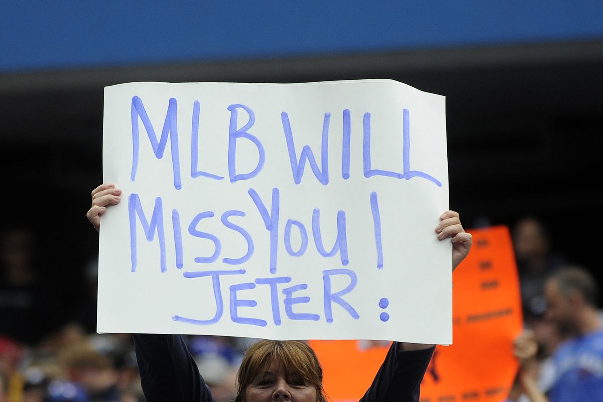 Only one more month of Derek Jeter.
