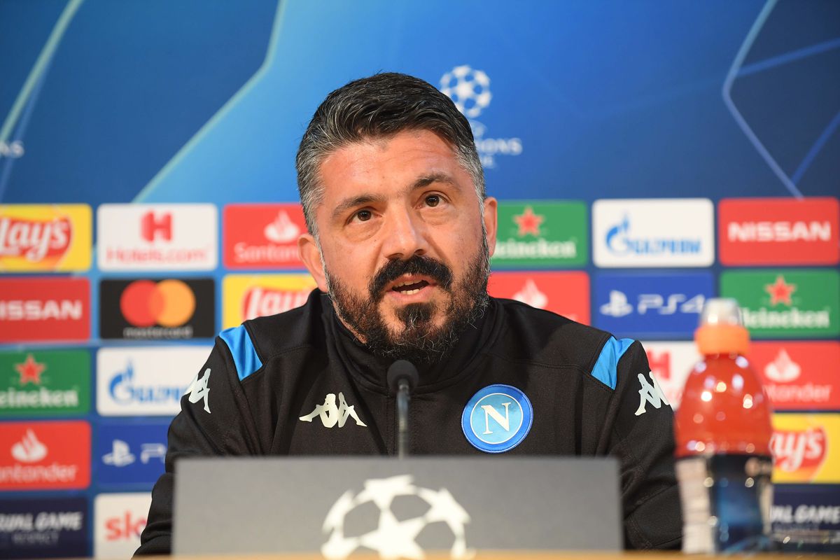 SSC Napoli Training Session and Press Conference