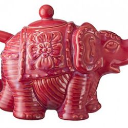Elephant Teapot in Turquoise or Coral $12.99 each
