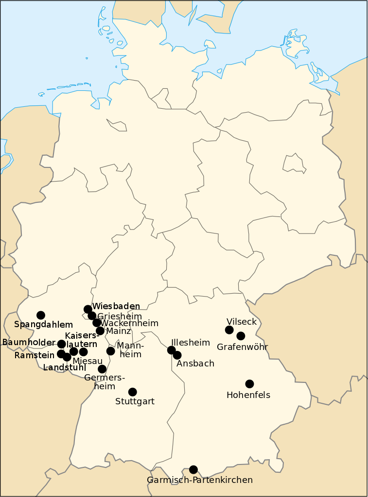 US military bases in Germany