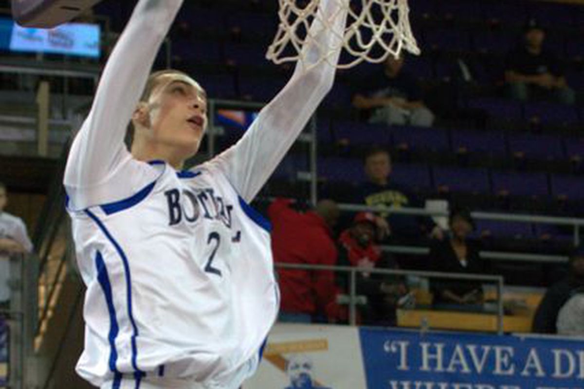 Bothell's Zach Lavine is the top high school basketbal player in the state of Washington. Mandatory Photo Credit: Jamie Corpus (Used with permission)