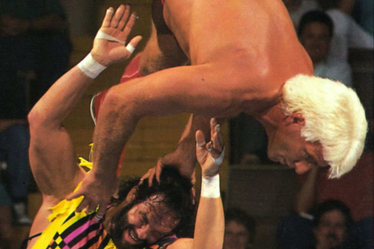 "The Nature Boy" Ric Flair falls head-over-heels for the late, great Randy "Macho Man" Savage. Oh, YEAH.