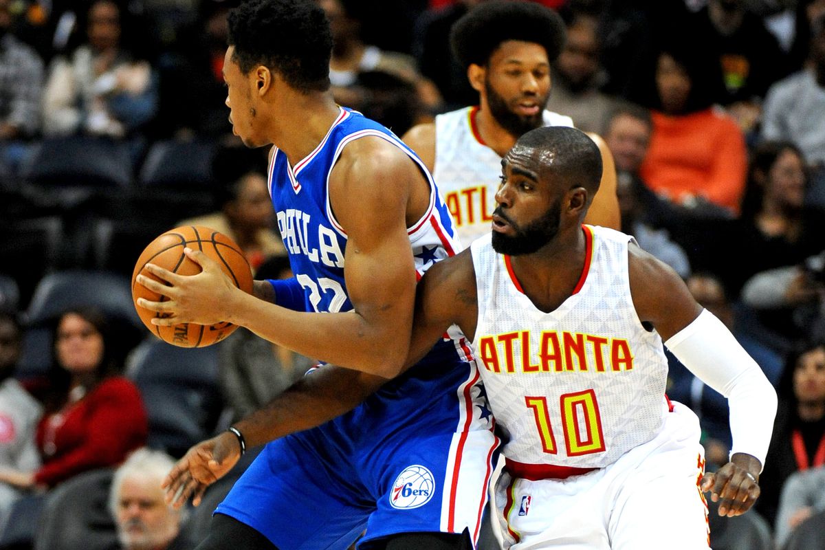 NBA: Philadelphia 76ers at Atlanta Hawks