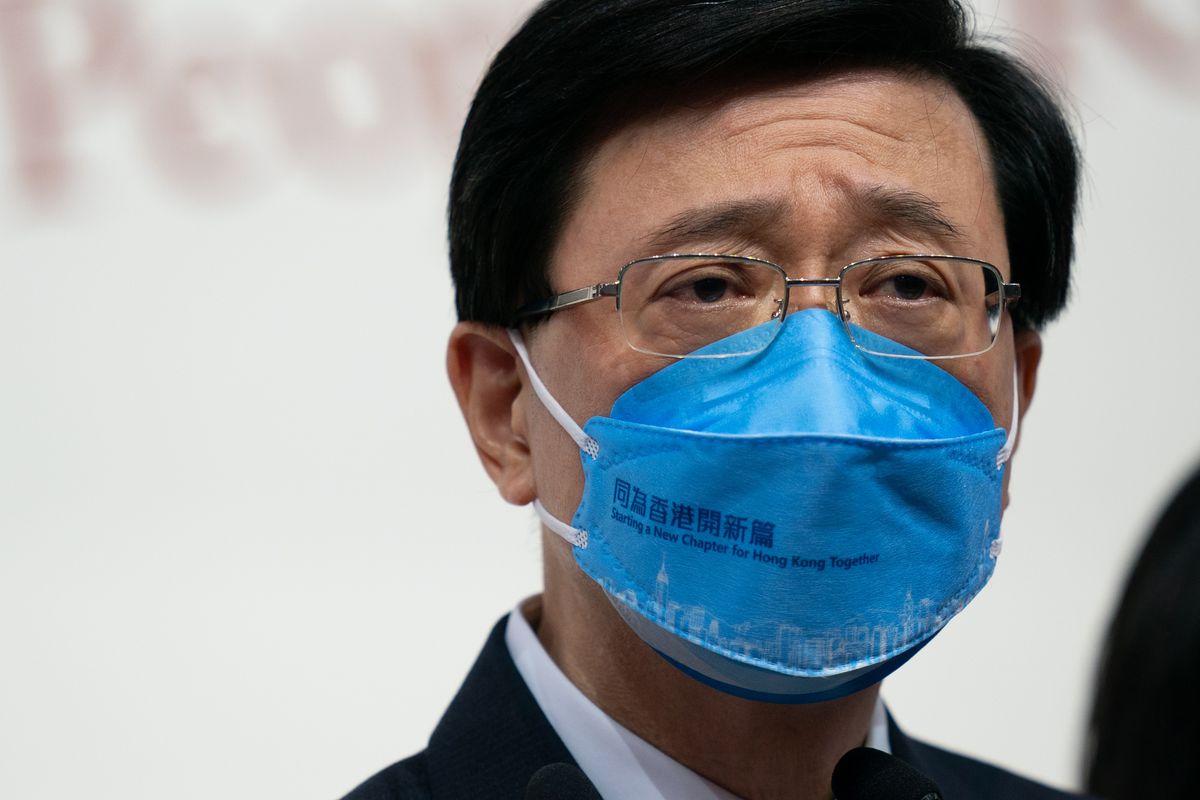 Hong Kong Votes For Chief Executive In Single-Candidate Race