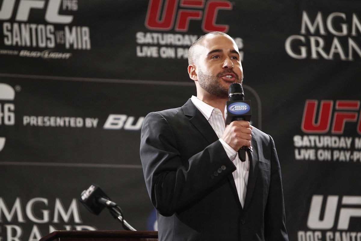 UFC 146 Press Conference Photos