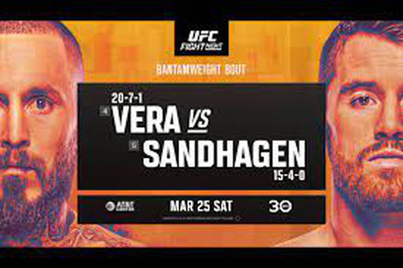 UFC San Antonio: ‘VERA vs. SANDHAGEN’ previews, predictions, coverage, odds, more