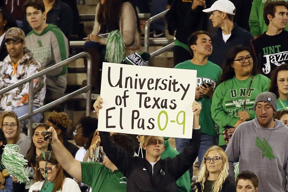 NCAA Football: Texas El Paso at North Texas
