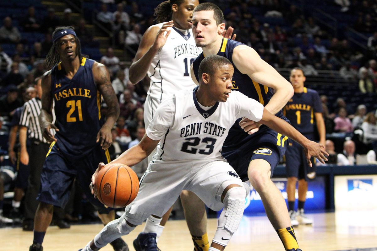 Tim Frazier and Penn State hope to prove they've improved by knocking off St. John's.